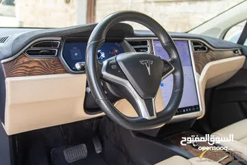  21 وارد وكاله الاردن Tesla Model X 100D  2017