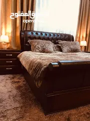  1 غرفة نوم كاملة + طقم كنب امريكي 10 مقاعد
