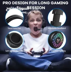  6 ONIKUMA X7 Pro Professional Wired Gaming Headset USB+3.5mm سماعات جيمنغ