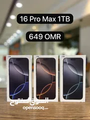  1 16 pro max 1tb 512 GB 256 GB