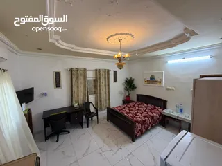  6 استوديو للايجار موقع هادئ ومميز بنص رفيديا