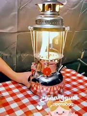  15 مصباح شمبر شنبر كاز  لوكس فانوس تدفئه و اناره واسعه تحفه انتيك ستانلس ستيل  هندي  دفا  اقتصادي حجم ك