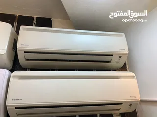  9 مكيفات انفيرتر 1 طن 1.5 طن 2 طن مستعمل بحاله الوكاله ستوك جديد شامل توصيل وتركيب