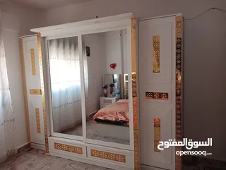  2 بصلاة على النبي غرفة نوم ثقيلة تفصيل استعمال 4 اشهر خشب لاتيه 18 ولا خدش فيها لساتها جديدة مع فرشة ز