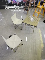  2 كرسي رحلات للاستخدام الخارجي قابل للطي كرسي التخييم المحمول كراسي الصيد كرسي الرسم يحمل لغاية150كيلو