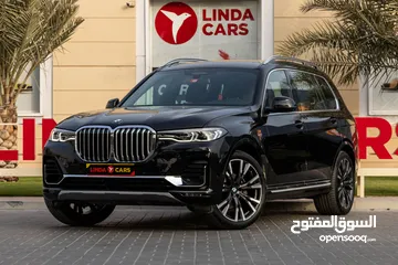  1 BMW X7 xDrive40i (LOW MILEAGE) 2020 GCC under Agency Warranty and Service Contract