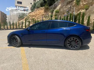 7 تيسلا موديل 3 لونج رينج بيرفورمنس Tesla Model 3 long range Performance