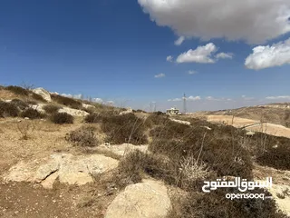  3 فرصه استثماريه جميله ارض للبيع في الكمشه جميله ومطله ومرتفعه