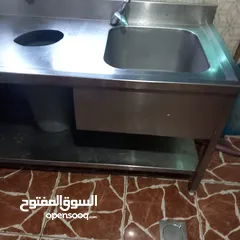  8 مجلى ستيلس ثقيل وطبي  طاولة ستيلس