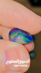  6 حجر أوبال black opal gemstones