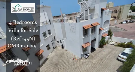  1 Elegant Villa for sale in a serene locality at Qurum Ref: 145N