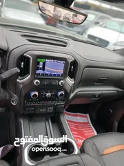  9 GMC سيرا موديل 2021 اللون اسود الداخل زعفرام واسود 4 باب الموتر بدون حوادث