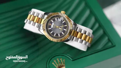  1 ساعات روليكس ستاتي  الجديد والقوي ساعات  ROLEX  كوبي ماستر  الأكثر مبيعًا