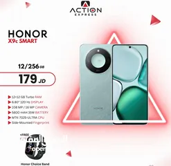  1 HONOR X9c SMART 12ram /256 g هونر x9c سمارت  12رام /256 جيجا  كفاله الوكيل الرسمي 12 شهر  مع البكج