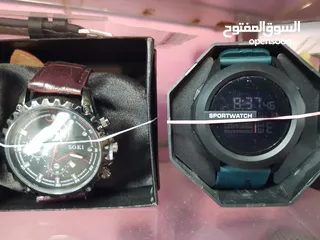  13 شروه ساعات رجالي واكمن حبه ستاتي بسعر حرق حرق