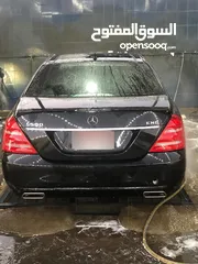  5 مرسيدس S500 خليجيه محوله 2013 كت أصلي نظيفه وبحاله ممتازه بدون حوادث