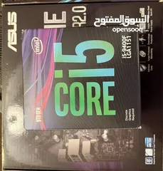  2 قطع كمبيوتر   CPU Core i5 9th Gen + Motherboard ASUS + HyperX Fury 8GB RGB x2