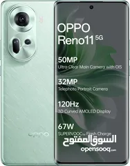  4 OPPO RENO 11 ( 256 GB ) / 12 RAM 5G NEW /// اوبو رينو 11 ذاكرة 256 الجديد