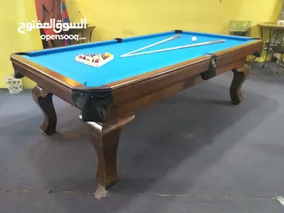  14 طاولات بلياردو جديدة و مستعملة بأحدث المواصفات عرض خاص ولمدة محدودة