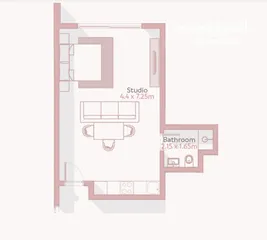  7 ستوديو بخطة دفع للبيع، جبل سيفة  Studio for sale with Payment Plan, Jebel Sifah