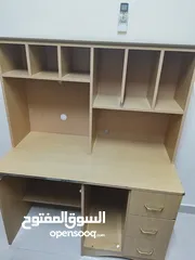  2 مكتب خشب نوعية ممتازه