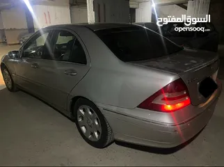  2 مرسيدس W203 C200 2005 ممتازة