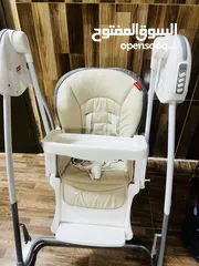  9 كرسي طعام ماركه mamalove  وعربايه شارع belco بيلكو جديد