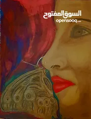  12 لوحات سريالية اصلية بأحجام كبيرة