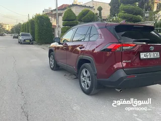  13 تويوتا راف فور 2024 فحص كامل مرفق بالصور جمرك جديد لون خمري مميز داخليه أوف وايت كاش وأقساط