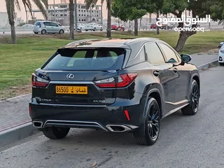  3 لكزس RX 350 F موديل 2017 خليجي الفطيم بدون حوادث رقم واحد فووول اوبشن فتحه بصمه فورويل.