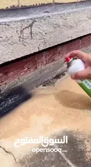  5 البخاخ العازل الامريكي Made in USA المختوم الاصلي تخلص من الثقوب وتلف الاسطح والشقوق من تسرب المي