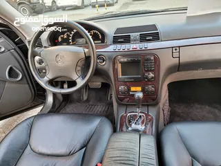  9 Mercedes benz  S500.  1999