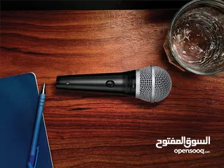  2 ميكرفون يدوي اصلي نوع Shure PGA48 Dynamic Microphone Handheld Mic for Vocals with Cardioid