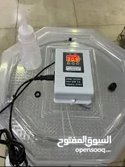  1 فقاسة بيض سداسيه 60 بيضه تقليب يدويه جديده