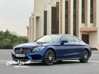  2 مرسيدس c300 2017 بحالة فوق الممتازة صبغ وكالة