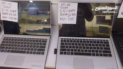  6 HP X2 i5 8th Gen 16GB RAM 512M.2 SSD