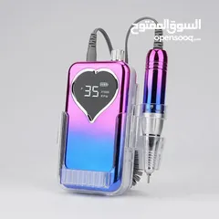  1 مبرد اظافر احترافي. لصالونات التجميل والمنزل يعمل بالشحن