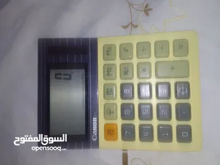  2 الة حاسبة نوع كانون  canon  اصلي يابانية تايوان نوع LS/82H