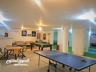  3 الكرسي ـ  فيلا فاخره جدا ـ مستقله ـ مفروشه للايجار او للبيع 4 طوابق - مسبح خاص ـ