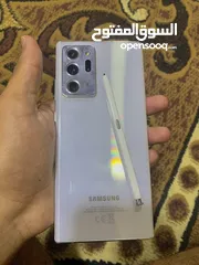  1 هاتف جالاكسي نوت 20 الترا 5G بحاله ممتازه جدا