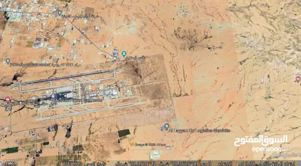  4 ارض مميزه خلف مطار الملكة علياء الدولي