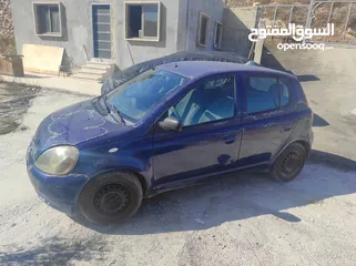  2 تويتا يارس موديل 2002 مطور جديد رخصة حتى شهر 11