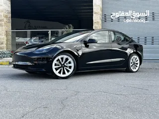  1 2022 Tesla Model 3 Long Range Dual Motor فحص 7 جيد