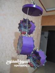  18 معلاقات خشب ونحاس وكلوبات جديد جديد غير مستعمل