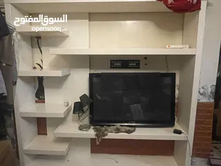  2 بوفيه شاشة تلفزيون تفصيل