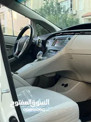  20 تويوتا بريوس 2013 كلين تايتل بطارية مركزيه بوضع الشركه