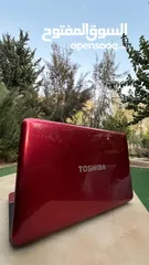  2 لابتوب توشيبا مستعمل بحالة ممتازة TOSHIBA LAPTOP IN EXCELLENT CONDITION