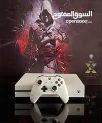  1 Xbox one s 1000 giga بحالة الوكاله