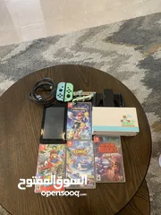  2 نتدندو سويتش للبيع مستعمل أسبوع اخو لجديد بس علا سعر 1250في مجال لطفاوض