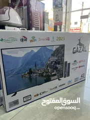 1 شاشه غزال الاصليه 2025 جوجل تي في سمارت اندرويد 14
